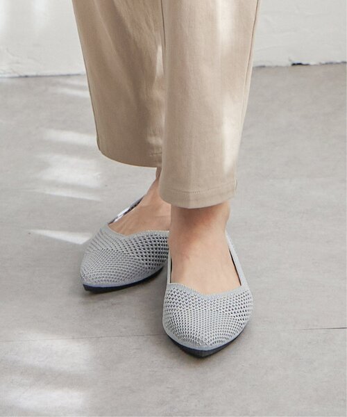 ikka(イッカ)の「【洗える】ニットパンプスメッシュ(パンプス・レディース・ブラック/ライトグレー/シルバー系・L/M)」の13枚目の写真