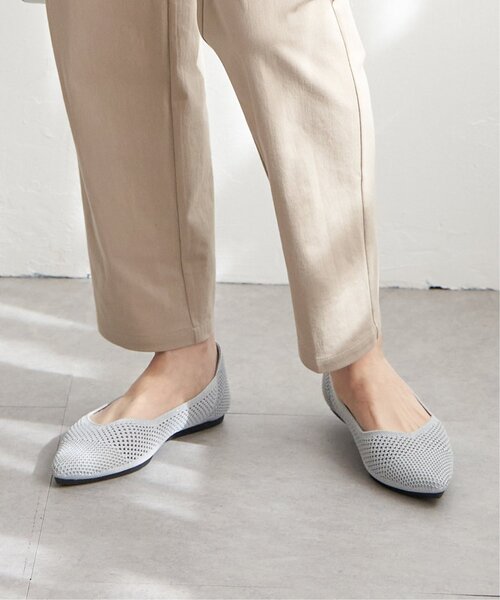 ikka(イッカ)の「【洗える】ニットパンプスメッシュ(パンプス・レディース・ブラック/ライトグレー/シルバー系・L/M)」の14枚目の写真