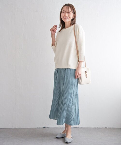 ikka(イッカ)の「【洗える】ニットパンプスメッシュ(パンプス・レディース・ブラック/ライトグレー/シルバー系・L/M)」の15枚目の写真