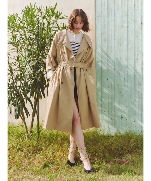 FURFUR（ファーファー）の「ピカデリー/リボンステッチデニムミニスカート（デニムスカート・レディース・ブルー/ラベンダー/ブラック・FREE）」の16枚目の写真