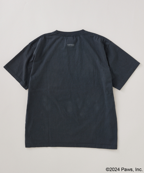 JOURNAL STANDARD(ジャーナルスタンダード)の「【Garfield × Hikaru Matsubara】Tシャツ(Tシャツ/カットソー・メンズ・ブラック×ブラック/ブラックミックス/グリーン/イエロー/ブラック系その他・X-LARGE/MEDIUM/LARGE/SMALL)」の9枚目の写真