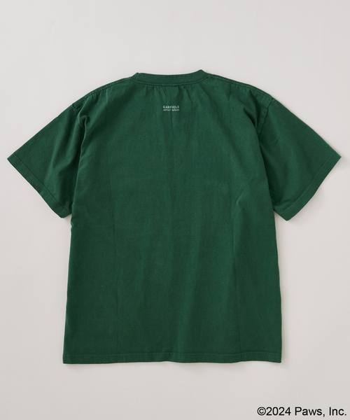 JOURNAL STANDARD(ジャーナルスタンダード)の「【Garfield × Hikaru Matsubara】Tシャツ(Tシャツ/カットソー・メンズ・ブラック×ブラック/ブラックミックス/グリーン/イエロー/ブラック系その他・X-LARGE/MEDIUM/LARGE/SMALL)」の12枚目の写真
