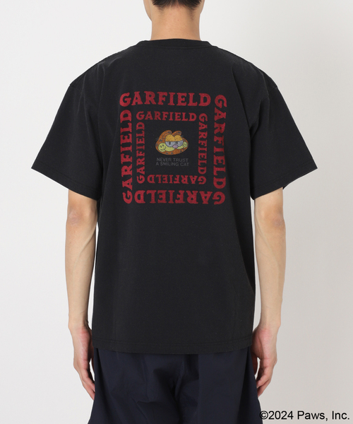 JOURNAL STANDARD(ジャーナルスタンダード)の「【Garfield × Hikaru Matsubara】Tシャツ(Tシャツ/カットソー・メンズ・ブラック×ブラック/ブラックミックス/グリーン/イエロー/ブラック系その他・X-LARGE/MEDIUM/LARGE/SMALL)」の17枚目の写真