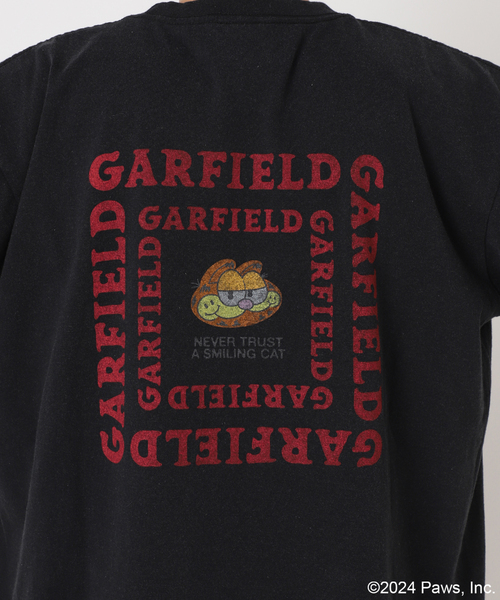 JOURNAL STANDARD(ジャーナルスタンダード)の「【Garfield × Hikaru Matsubara】Tシャツ(Tシャツ/カットソー・メンズ・ブラック×ブラック/ブラックミックス/グリーン/イエロー/ブラック系その他・X-LARGE/MEDIUM/LARGE/SMALL)」の18枚目の写真
