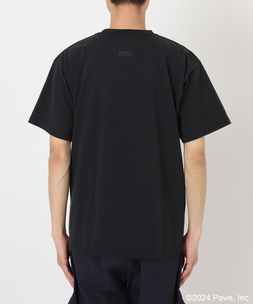 JOURNAL STANDARD(ジャーナルスタンダード)の「【Garfield × Hikaru Matsubara】Tシャツ(Tシャツ/カットソー・メンズ・ブラック×ブラック/ブラックミックス/グリーン/イエロー/ブラック系その他・X-LARGE/MEDIUM/LARGE/SMALL)」の22枚目の写真