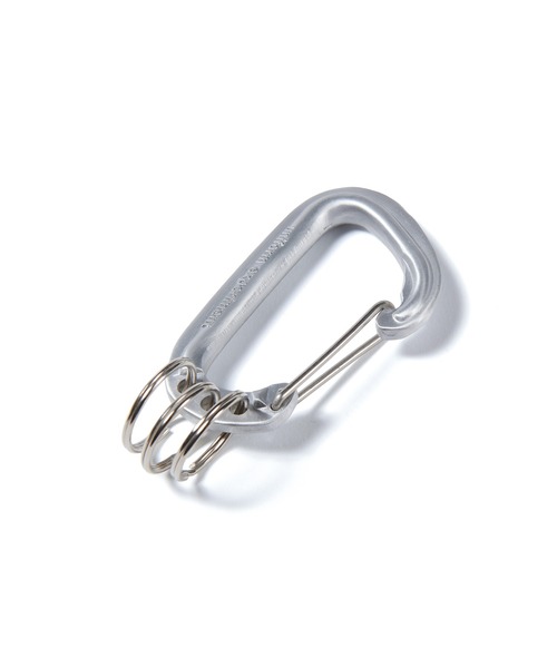 uniform experiment（ユニフォームエクスペリメント）の「ALUMINIUM CARABINER（キーケース/キーアクセサリー・メンズ・シルバー/カーキ/ブラック・FREE）」の3枚目の写真