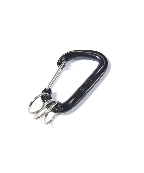 uniform experiment（ユニフォームエクスペリメント）の「ALUMINIUM CARABINER（キーケース/キーアクセサリー・メンズ・シルバー/カーキ/ブラック・FREE）」の5枚目の写真