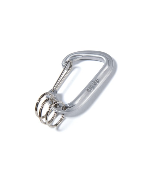 uniform experiment（ユニフォームエクスペリメント）の「ALUMINIUM CARABINER（キーケース/キーアクセサリー・メンズ・シルバー/カーキ/ブラック・FREE）」の7枚目の写真