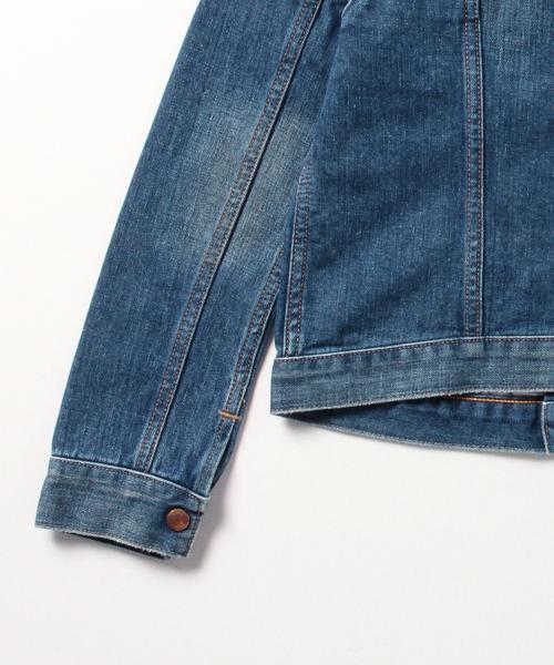 B:MING by BEAMS(ビーミングバイビームス)の「<VERY11月号掲載>Wrangler / 別注デニムジャケット(デニムジャケット・レディース・インディゴブルー・SMALL/MEDIUM)」の4枚目の写真