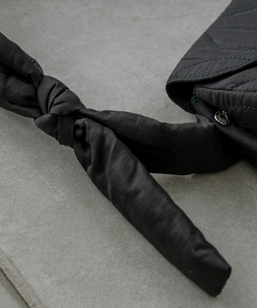 loti（ロティ）の「loti キルティング2WAYショルダー（ショルダーバッグ・レディース・ブラック/オフホワイト・ONE SIZE）」の12枚目の写真