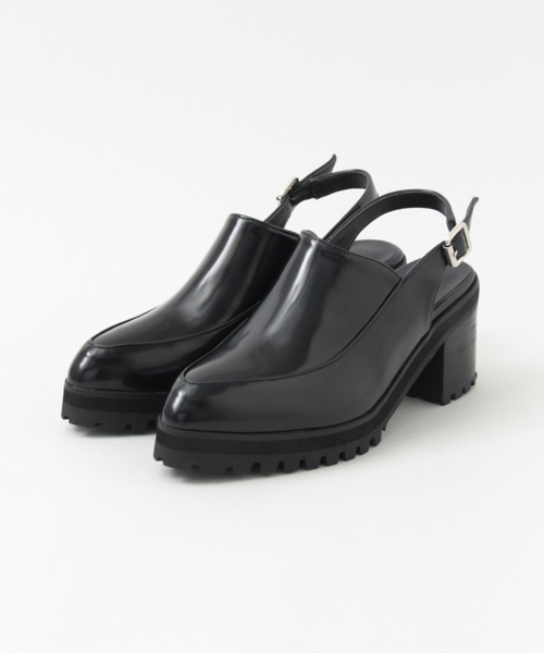 RODE SKO（ロデスコ）の「RODE SKO IDEA ヒールスリッポン（スリッポン・レディース・ブラック/ホワイト・38/36/37）」の2枚目の写真