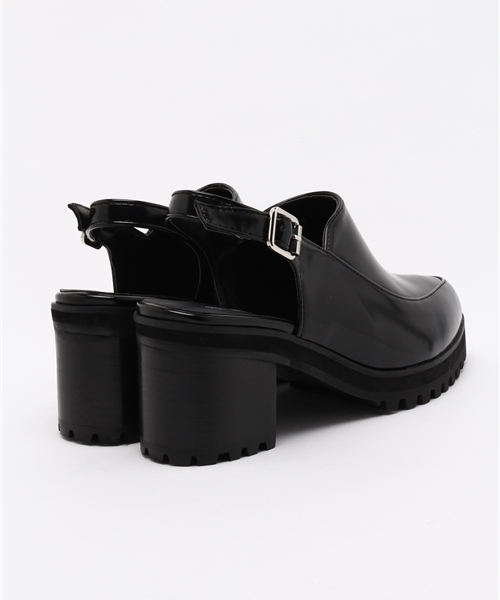 RODE SKO（ロデスコ）の「RODE SKO IDEA ヒールスリッポン（スリッポン・レディース・ブラック/ホワイト・38/36/37）」の5枚目の写真