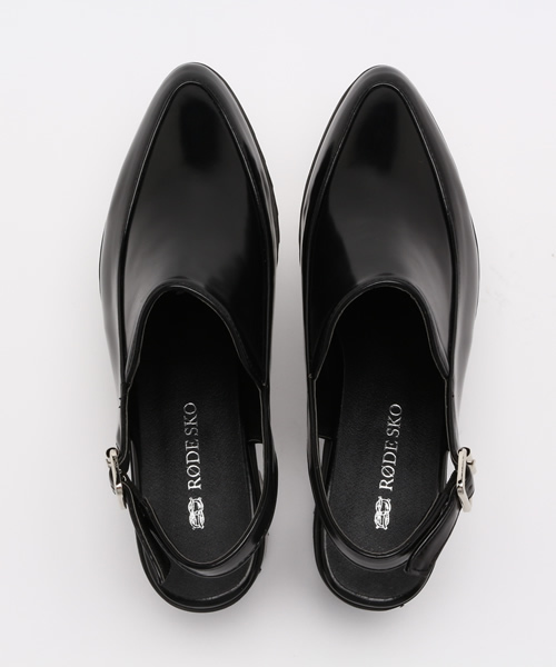 RODE SKO（ロデスコ）の「RODE SKO IDEA ヒールスリッポン（スリッポン・レディース・ブラック/ホワイト・38/36/37）」の8枚目の写真