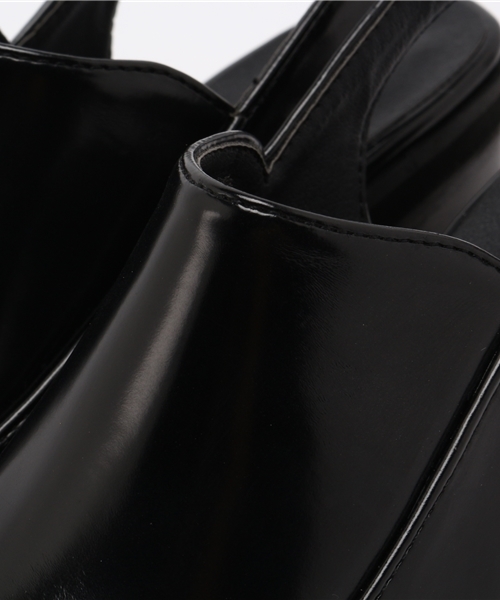 RODE SKO（ロデスコ）の「RODE SKO IDEA ヒールスリッポン（スリッポン・レディース・ブラック/ホワイト・38/36/37）」の9枚目の写真