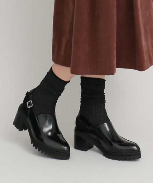 RODE SKO（ロデスコ）の「RODE SKO IDEA ヒールスリッポン（スリッポン・レディース・ブラック/ホワイト・38/36/37）」の10枚目の写真