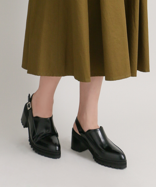 RODE SKO（ロデスコ）の「RODE SKO IDEA ヒールスリッポン（スリッポン・レディース・ブラック/ホワイト・38/36/37）」の11枚目の写真