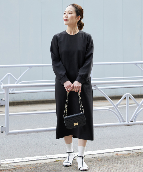 BRIEFING ロゴライン　ワンピース Sサイズ　ブラック BRIEFING ロゴライン ワンピース Sサイズ ブラック BRIEFING ロゴ