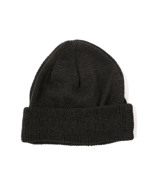 B:MING by BEAMS（ビーミングバイビームス）の「B:MING by BEAMS / ペーパー ワッチキャップ（ニットキャップ/ビーニー・メンズ・ネイビー/ベージュ/ブラック・ONE SIZE）」の2枚目の写真