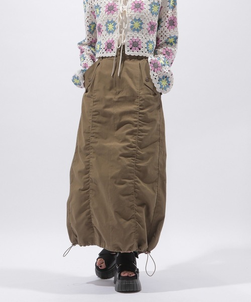 PAGEBOY(ページボーイ)の「パラシュートスカート(スカート・レディース・アイボリー/ブラック/カーキ・FREE)」の16枚目の写真