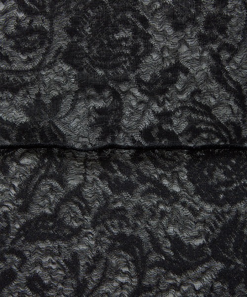 PERVERZE（パーバーズ）の「Lace Double Tank Top（タンクトップ・レディース・ブラック・ONE SIZE）」の4枚目の写真