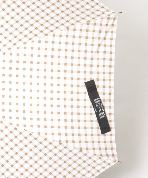 LBC(エルビーシー)の「ベーシックチェック 長傘(長傘・レディース・ブラック/ベージュ・FREE)」の5枚目の写真