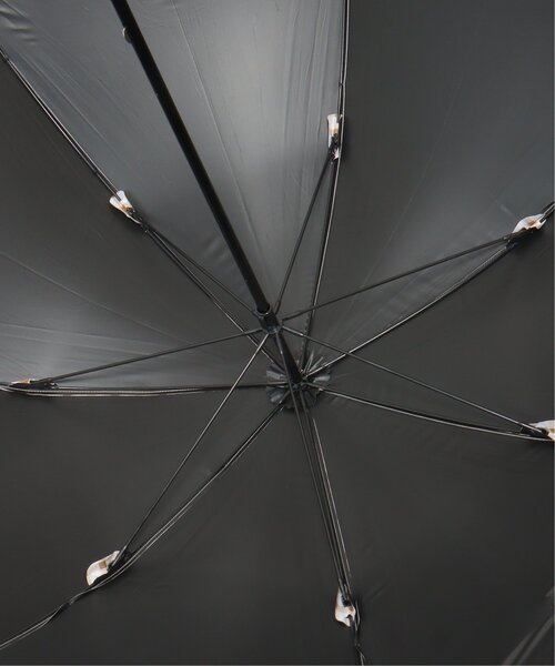 LBC(エルビーシー)の「ベーシックチェック 長傘(長傘・レディース・ブラック/ベージュ・FREE)」の8枚目の写真