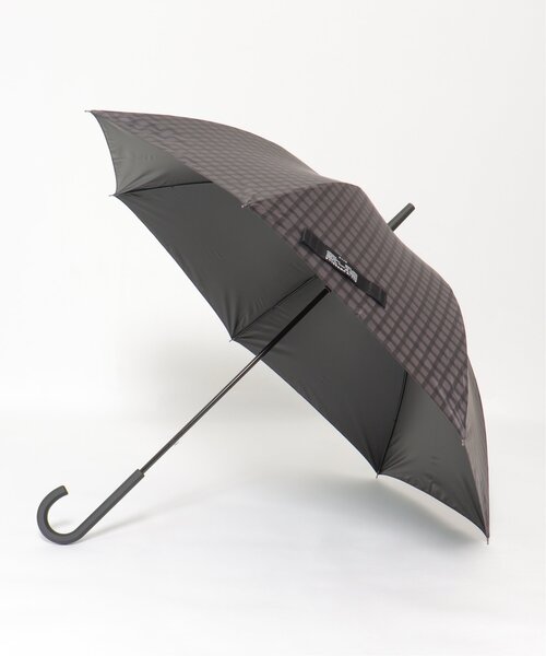 LBC(エルビーシー)の「ベーシックチェック 長傘(長傘・レディース・ブラック/ベージュ・FREE)」の13枚目の写真