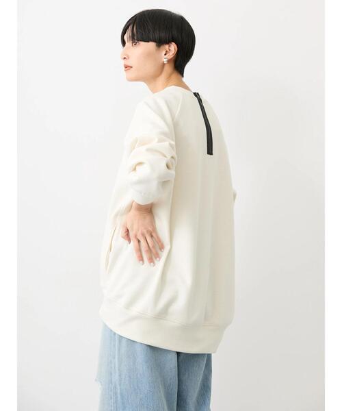 AMERICAN HOLIC(アメリカンホリック)の「バックZIPロゴ刺繍ポンチチュニック(チュニック・レディース・その他7/オフホワイト・L/M)」の21枚目の写真