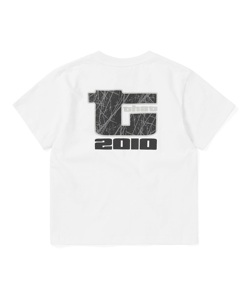 新品 thisisneverthat レディース クロップT Tシャツ ホワイト セール】INTL. Logo Tee（Tシャツ/カットソー