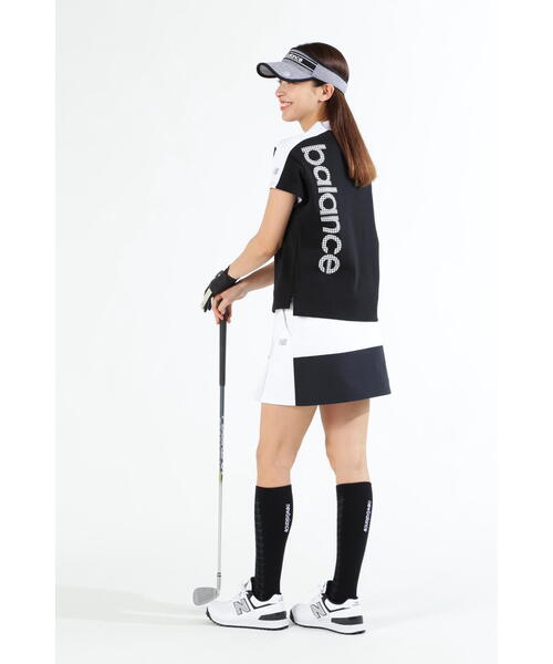 New Balance Golf(ニューバランスゴルフ)の「【new balance golf】裏メッシュ スウェット オフモックネック プルオーバー (WOMENS SPORT)(Tシャツ/カットソー・レディース・グリーン系その他/ホワイト/ブラック系その他/ブラック・MEDIUM/LARGE/SMALL)」の8枚目の写真