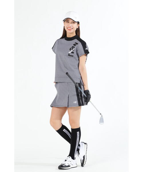 New Balance Golf(ニューバランスゴルフ)の「【new balance golf】裏メッシュ スウェット オフモックネック プルオーバー (WOMENS SPORT)(Tシャツ/カットソー・レディース・グリーン系その他/ホワイト/ブラック系その他/ブラック・MEDIUM/LARGE/SMALL)」の14枚目の写真