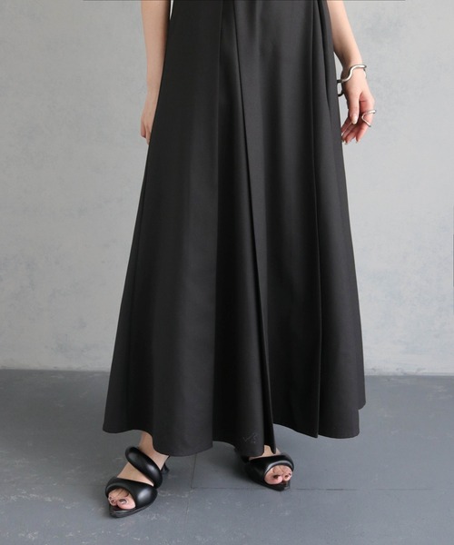 &g'aime（アンジェム）の「【&g’aime】ダブルタックキャミソールワンピース（ワンピース・レディース・ブラウン/ブラック・FREE）」の14枚目の写真