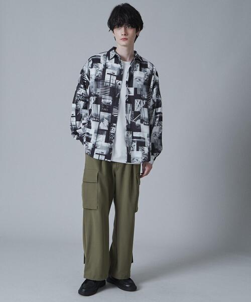 WEGO(ウィゴー)の「LUCY/アムンゼンパターンBIGシャツ(シャツ/ブラウス・メンズ・その他1/その他2/その他3・MEDIUM/LARGE)」の10枚目の写真