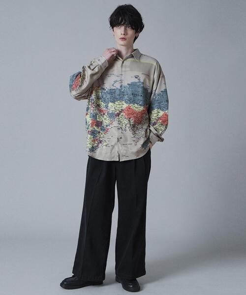 WEGO(ウィゴー)の「LUCY/アムンゼンパターンBIGシャツ(シャツ/ブラウス・メンズ・その他1/その他2/その他3・MEDIUM/LARGE)」の12枚目の写真
