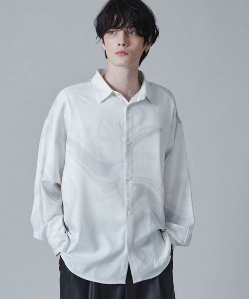 WEGO(ウィゴー)の「LUCY/アムンゼンパターンBIGシャツ(シャツ/ブラウス・メンズ・その他1/その他2/その他3・MEDIUM/LARGE)」の3枚目の写真