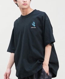 【ムラサキスポーツ限定】SANTACRUZ/サンタクルーズ 半袖Tシャツ ワンポイント ボックスシルエット 502242403