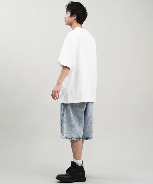 SANTA CRUZ(サンタクルーズ)の「【ムラサキスポーツ限定】SANTACRUZ/サンタクルーズ 半袖Tシャツ ワンポイント ボックスシルエット 502242403(Tシャツ/カットソー・メンズ・ホワイト×ブルー/ブラック×ブルー/ホワイト×グレー/ブラック×グレー・M/L/XL)」の14枚目の写真