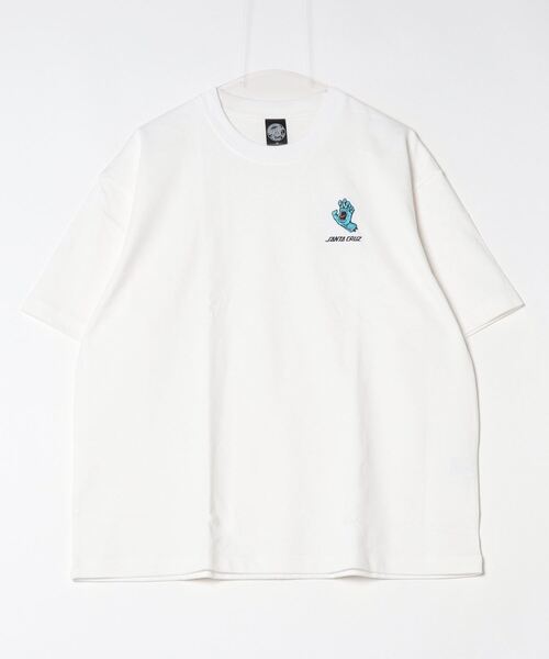 SANTA CRUZ(サンタクルーズ)の「【ムラサキスポーツ限定】SANTACRUZ/サンタクルーズ 半袖Tシャツ ワンポイント ボックスシルエット 502242403(Tシャツ/カットソー・メンズ・ホワイト×ブルー/ブラック×ブルー/ホワイト×グレー/ブラック×グレー・M/L/XL)」の11枚目の写真