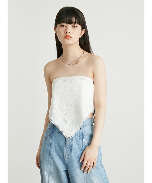 新品❗️即日発送❗️2wayレースクロスビスチェLilyBrownリリーブラウン LILY BROWN（リリーブラウン）の「2wayレースクロスビスチェ