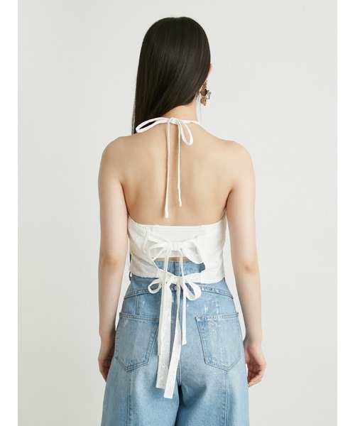 LILY BROWN（リリーブラウン）の「2wayレースクロスビスチェ