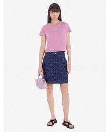 値下げ！【MAISON KITSUNE】Aラインデニムミニスカート 　サイズ25 セール】DENIM MINI SKIRT（スカート）｜Maison Kitsune（メゾンキツネ