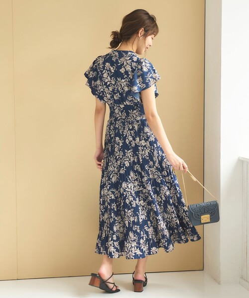 Feroux(フェルゥ)の「【新色・追加決定】ウエストシャーリングデシン ワンピース(ワンピース・レディース・アイボリー系1/ネイビー系1/カーキ系/ダークブラウン/ホワイト系その他/ピンク系・F)」の19枚目の写真