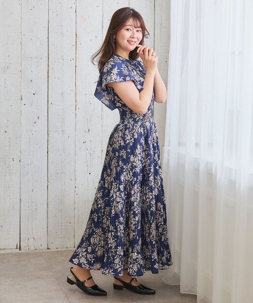 新色・追加決定】ウエストシャーリングデシン ワンピース（ワンピース