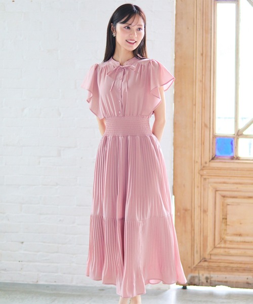 新色・追加決定】ウエストシャーリングデシン ワンピース（ワンピース