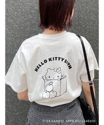 ハローキティコラボ | 【ハローキティコラボ】ボックスTシャツ(Tシャツ/カットソー)