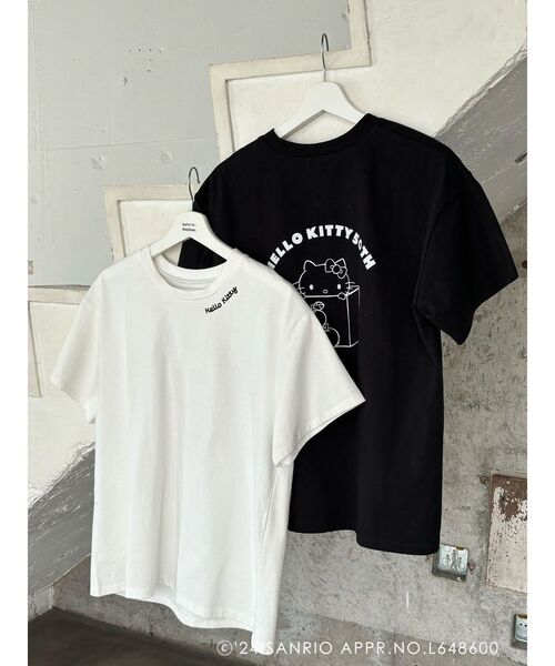 ハローキティコラボ】ボックスTシャツ（Tシャツ/カットソー
