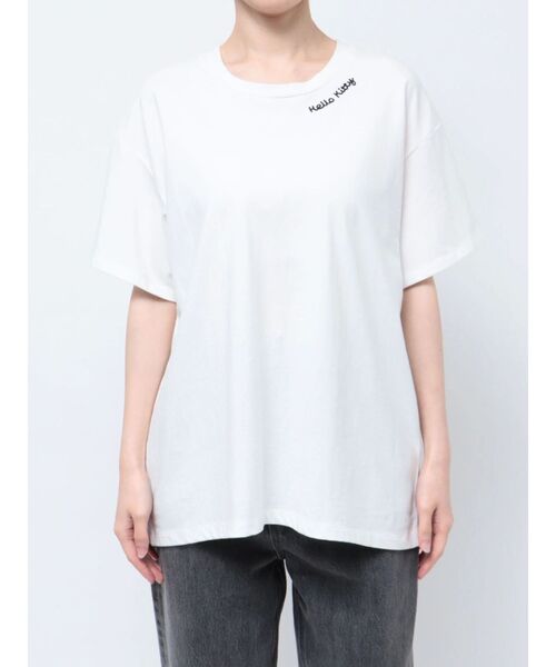 ハローキティコラボ】ボックスTシャツ（Tシャツ/カットソー