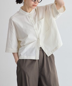 セール】ブロードバンドカラー パフスリーブシャツ（シャツ/ブラウス