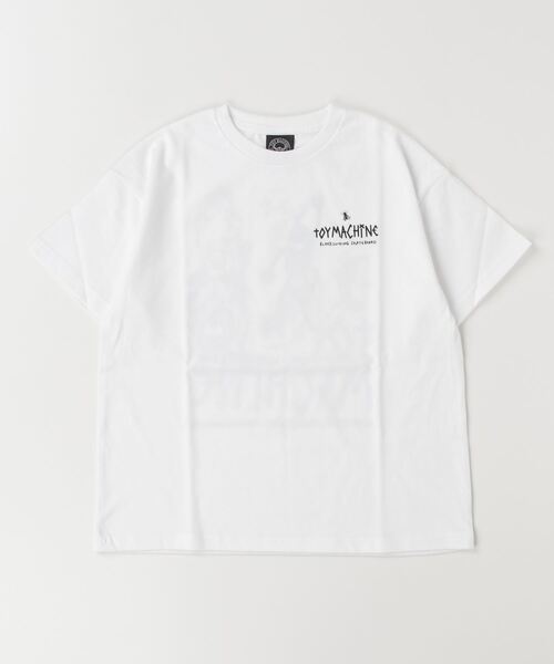 TOY　MACHINE（トイ　マシーン）の「TOY MACHINE/トイマシーン キッズ Tシャツ DESI MTMFDSW6 T 24P971-42（Tシャツ/カットソー・キッズ・ホワイト/イエロー/ブラック・160cm/130cm/140cm/150cm）」の8枚目の写真