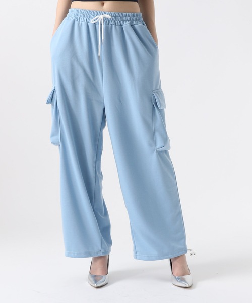 FOREVER 21（フォーエバー トゥエンティーワン）の「【2024SS】カーゴスウェットパンツ（スウェットパンツ・レディース・ピンク/ブラック/グレー/ブルー・FREE）」の16枚目の写真